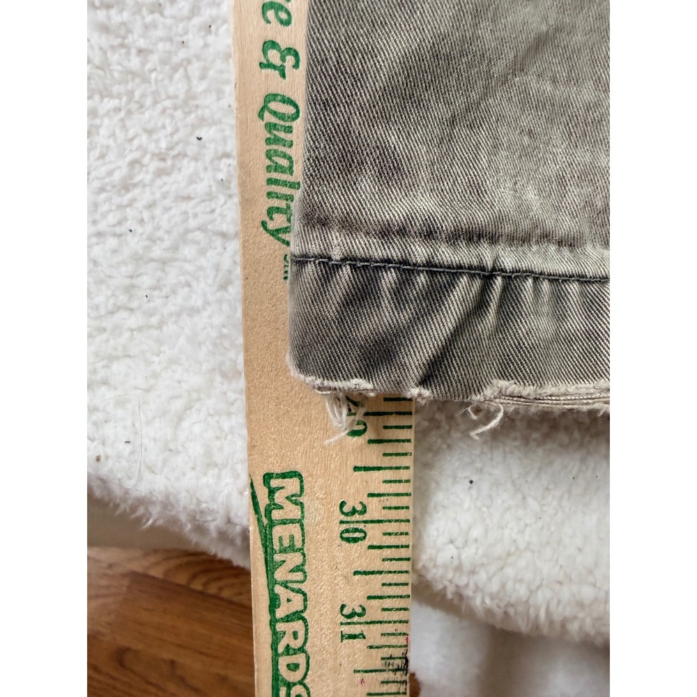Kuhl Hot Rydr Flannel Lined Pants Mens 32x30 Brown Vintage Patina Dye Work - Picture 15 of 16